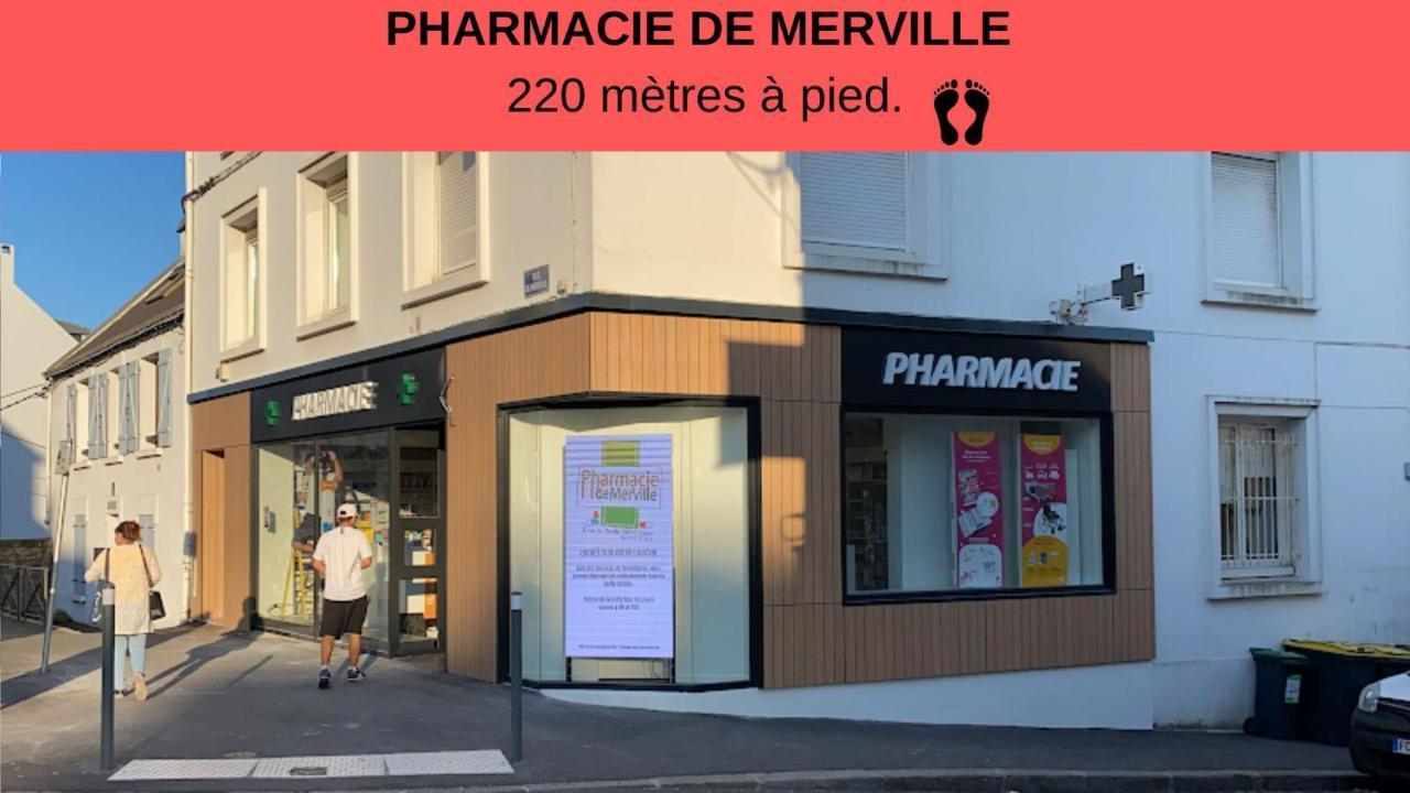 Centre Ville - Lumineux - Fibre Internet Haut Debit - Route Des Plages Lorient Exterior foto